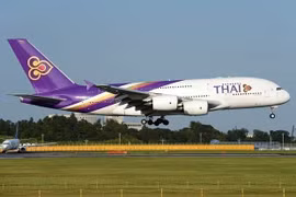 Máy bay của hãng hàng không Thai Airways. (Nguồn: Wikimedia Commons) 
