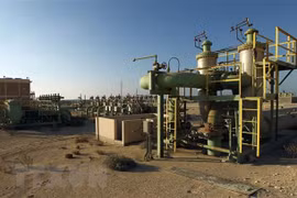 Cảng dầu Zueitina của Libya. (Ảnh: AFP/TTXVN)