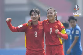 Đội tuyển nữ Việt Nam lập thành tích lịch sử tại Asian Cup nữ 2022. (Ảnh: AFC)