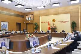 Quang cảnh phiên họp. (Ảnh: Doãn Tấn/TTXVN)