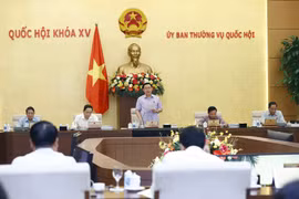 Quang cảnh phiên họp. (Ảnh: Doãn Tấn/TTXVN)