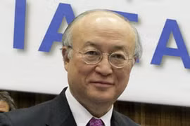 Tổng Giám đốc Cơ quan Năng lượng Nguyên tử Quốc tế (IAEA), ông Yukiya Amano. (Nguồn: AFP)