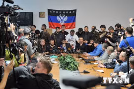 [Video] Tỉnh Donetsk tuyên bố tẩy chay bầu cử Tổng thống Ukraine 