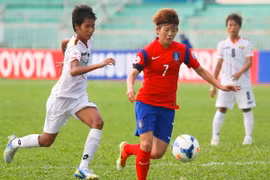 Bảng B Asian Cup nữ: Myanmar và Thái Lan thua tan tác