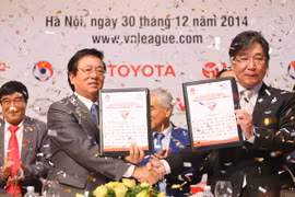 Toyota trở thành doanh nghiệp nước ngoài đầu tiên tài trợ cho V-League