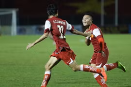 [Photo] Quật ngã Singapore, U21 Việt Nam mở đường vào bán kết