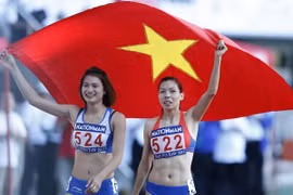 Tuyển điền kinh Việt Nam hạnh phúc vì hoàn thành chỉ tiêu