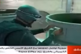 Vũ khí hóa học Syria sẽ được tiêu hủy trên tàu của Mỹ