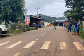 Hiện trường vụ án mạng. (Nguồn: laodong.vn)