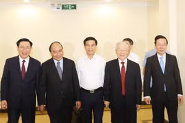 [Photo] Tổng Bí thư chủ trì hội nghị về phát triển vùng Tây Nguyên