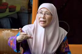 Bà Wan Azizah. (Nguồn: thestar.com.my)