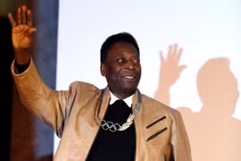 Huyền thoại bóng đá thế giới Pele. (Nguồn: REUTERS)