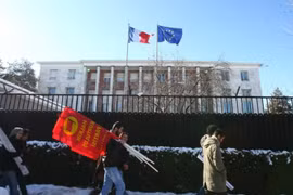 Đại sứ quán Pháp tại Ankara. (Nguồn: telegraph.co.uk)