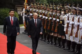 [Video] Tổng thống Putin thăm cấp nhà nước Trung Quốc