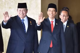 Ông Widodo tuyên thệ nhậm chức Tổng thống Indonesia