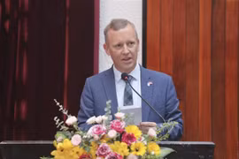 Đại sứ Vương quốc Anh tại Việt Nam Gareth Ward. (Ảnh: Minh Quyết/TTXVN)
