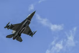 Máy bay chiến đấu F-16 của Mỹ. (Ảnh: AFP/TTXVN)