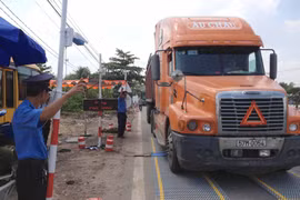 Hà Tĩnh xử phạt, tước giấy phép của hai lái xe “trốn” trạm cân 