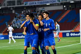 Các cầu thủ U23 Uzbekistan. (Nguồn: AFC)