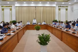 Quang cảnh Cuộc họp. (Ảnh: Đinh Hằng/TTXVN)