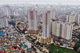 Một góc thành phố Hà Nội. (Ảnh: Danh Lam/TTXVN)