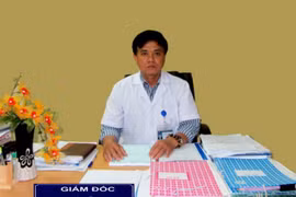 Ông Hồ Văn Thanh bị cách chức giám đốc Bệnh viện Sản nhi Phú Yên. (Ảnh: Bệnh viện Sản nhi Phú Yên)