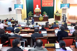 Toàn cảnh kỳ họp. (Ảnh: Cao Nguyên/TTXVN)