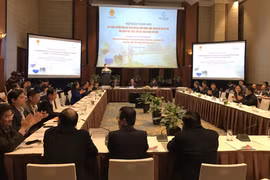 Hội nghị tham vấn huy động nguồn lực đầu tư chương trình cấp điện nông thôn, miền núi và hải đảo giai đoạn 2021-2025. (Ảnh: Đức Duy/Vietnam+)