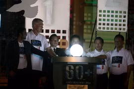 “Tắt đèn bật ý tưởng 2015” hưởng ứng chiến dịch Giờ Trái Đất