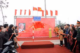 Hà Nội tổ chức lễ gắn biển đường phố mang tên Võ Nguyên Giáp