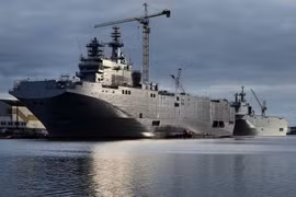 Pháp đề xuất đền Nga 785 triệu euro để hủy vụ tàu Mistral