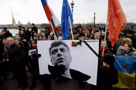 Nga chỉ trích nghị quyết của châu Âu về vụ sát hại ông Nemtsov 