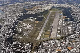 Căn cứ quân sự của Mỹ ở tỉnh Okinawa. (Nguồn: AP)