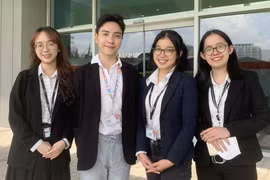 Các thành viên của đội Đại học RMIT. (Ảnh: BTC)