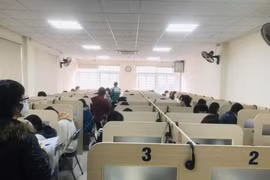 Thí sinh dự thi đánh giá năng lực. (Ảnh: BTC)