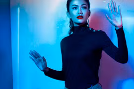 Mâu Thủy đang đầu quân cho một công ty nổi tiếng của Hoa Kỳ. (Nguồn ảnh: BeU Models)