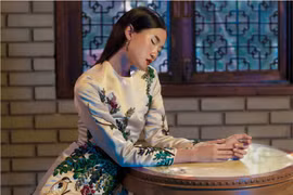 Kha Vân là một trong số ít mẫu trẻ của Việt Nam ghi được dấu ấn trên các sàn diễn nước ngoài. (Nguồn ảnh: BeU Models)