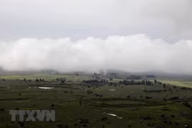 Khu vực Cao nguyên Golan do Israel chiếm đóng, ngày 25/3/2019. (Ảnh: AFP/TTXVN)