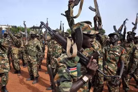 Binh sỹ Sudan. (Nguồn: thetimes.co.uk)