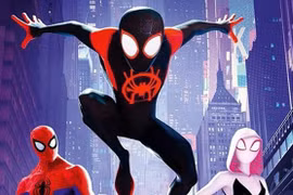 Cảnh trong phim 'Spider-Man: Into the Spider-Verse'. (Nguồn: nerdist.com)