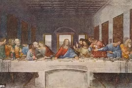 Tác phẩm Bữa tối cuối cùng của danh họa Leonardo da Vinci. (Nguồn: Getty)