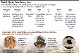 [Infographics] Thánh địa Mỹ Sơn - Di sản văn hóa thế giới 