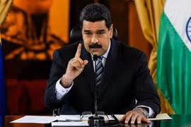 Tổng thống Venezuela Nicolas Maduro. (Nguồn: AFP)