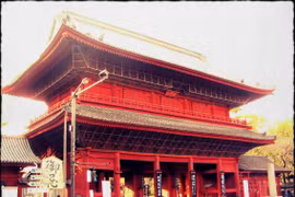Đền Zojoji. (Nguồn: thedivinesamuel.wordpress.com)