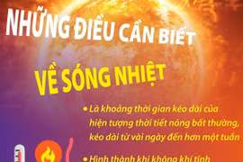 [Infographics] Những điều cần biết về sóng nhiệt và biện pháp đối phó