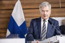 Tổng thống Phần Lan Sauli Niinisto sẽ thăm Thổ Nhĩ Kỳ ngày 17/3 tới để thảo luận gia nhập NATO. (Ảnh: THX/TTXVN)