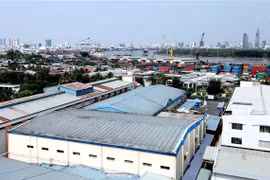 Khu chế xuất Tân Thuận, Thành phố Hồ Chí Minh. (Ảnh: Quang Nhựt/TTXVN)