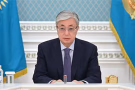 Tổng thống Kazakhstan Kassym-Jomart Tokayev. (Ảnh: THX/TTXVN)