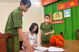 Khởi tố, bắt giam người mẫu Ngọc Trinh vì gây rối trật tự công cộng
