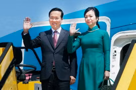 Chủ tịch nước Võ Văn Thưởng và Phu nhân sẽ thăm chính thức Nhật Bản từ ngày 27 đến 30/11/2023. (Ảnh: Thống Nhất/TTXVN)
